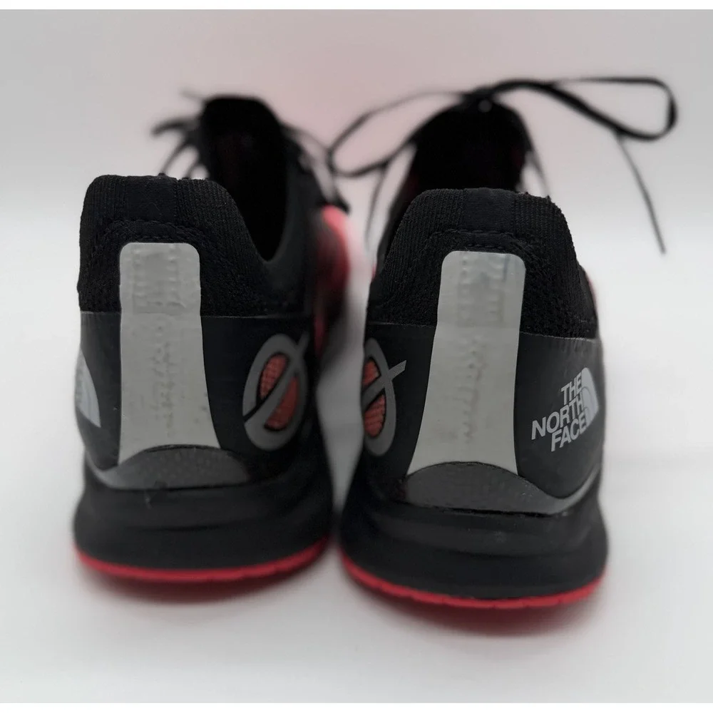 The North Face Shoes Mens Sz 13 Coral‎ Black Flight Vectiv Trail Running